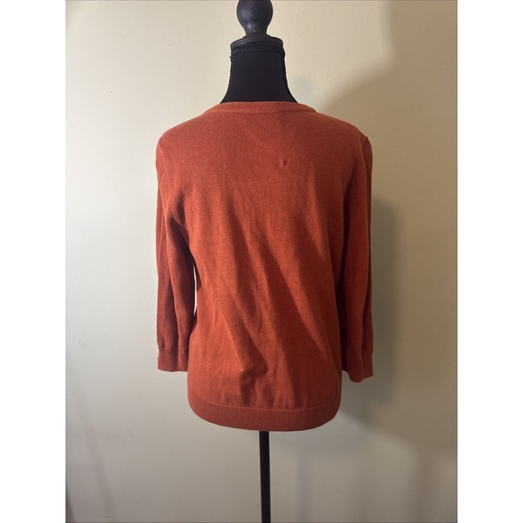 Christopher‎ & Banks Embroidered And Beaded Cardigan Womens Small Boho Folk - Picture 6 of 8